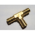 Tee-piece brass 3/8" hose fitting [900.181-06]
